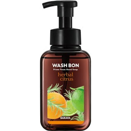 Мыло-пена для рук Wash Bon Prime c ароматом цитрусов 500 мл slide 1