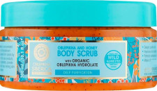 Глибоко очищуючий медовий скраб для тіла Natura Siberica Oblepikha Siberica Professional Body Scrub Pine Deep Purification 300 мл mini slide 1