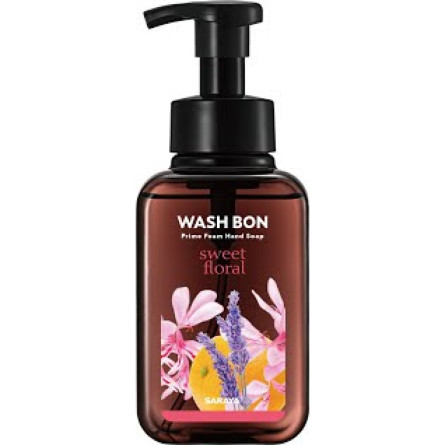 Мыло-пена для рук Wash Bon Prime c ароматом цветов 500 мл