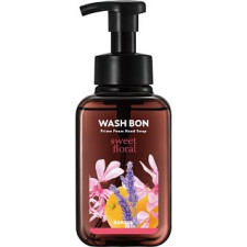 Мыло-пена для рук Wash Bon Prime c ароматом цветов 500 мл mini slide 1