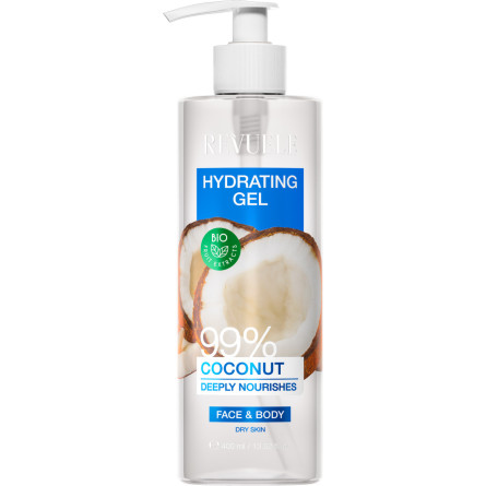 Увлажняющий гель Revuele Hydrating Gel 99% Coconut Deeply Nourishes Кокос 99% 400 мл