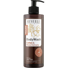 Гель для душу Revuele Vegan & Balance Cotton Oil & Monoi Extract Body Wash Бавовняна олія та екстракт моною 400 мл mini slide 1