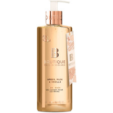 Рідке мило Grace Cole Hand Wash Boutique Amber Musk & Vanilla 500 мл mini slide 1