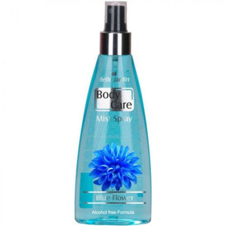 Парфюмированный спрей Belle Jardin для тела Body Care Blue Flower (цветочный голубой) 180 мл