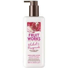 Лосьйон для рук і тіла Grace Cole Fruit Works Hand&Body Lotion Rhubarb & Pomegranate 500 мл mini slide 1