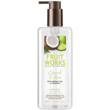 Мило рідке для рук Grace Cole Fruit Works Hand Wash Coconut & Lime 500 мл mini slide 1
