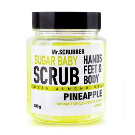Цукровий скраб для тіла Mr. Scrubber Pineapple 300 мл slide 1