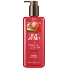 Мило рідке для рук Grace Cole Fruit Works Hand Wash Strawberry & Pomelo 500 мл mini slide 1