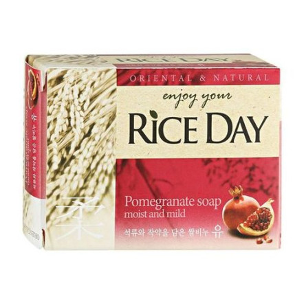 Мило туалетне Lion Rice Day з екстрактом граната та півонії 100 г