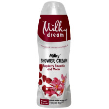Крем-гель для душу Milky Dream Малинове смузі та моной 500 мл mini slide 1