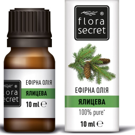 Ефірна олія Flora Secret Ялицева 10 мл slide 1