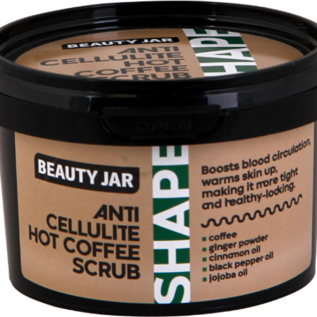 Скраб для тіла Beauty Jar Hot Coffe Антицелюлітний 250 г slide 1