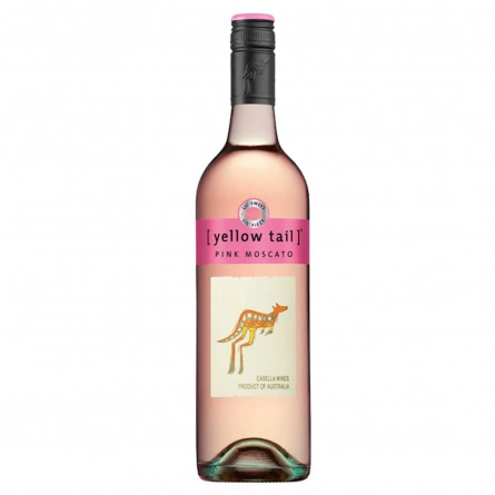 Вино Yellow Tail Pink Moscato рожеве напівсолодке 7,5% 0,75л