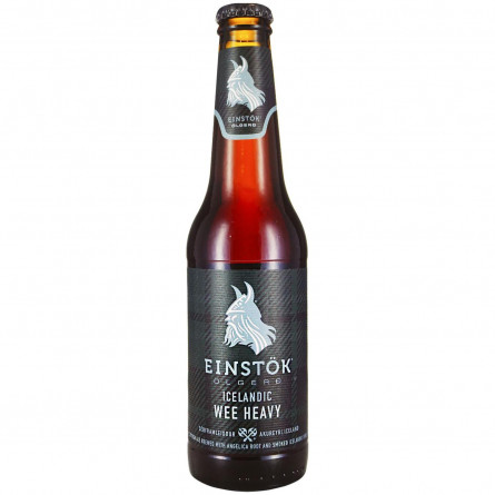 Пиво Einstok Olgerd Icelandic Wee Heavy полутемное нефильтрованное 8% 0,33л slide 1