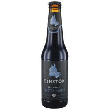Пиво Einstok Olgerd Icelandic Toasted Porter темное нефильтрованное 6% 0,33л mini slide 1