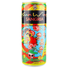 Напиток на основе красного вина Sangria газированный 5.5% 250мл mini slide 1