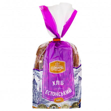 Хліб Рум'янець Естонський пшенично-житній 400г
