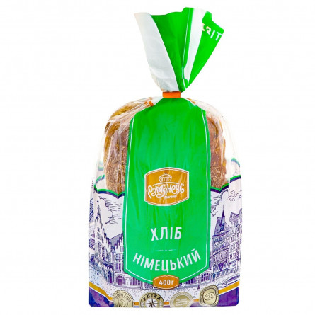 Хліб Рум'янець Німецький пшенично-житній 400г
