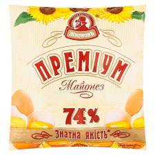 Майонез Жирновъ Преміум 74% 350г mini slide 1