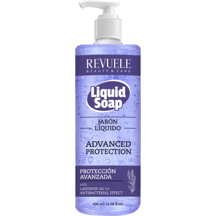 Рідке мило для рук Revuele Liquid Soap Advanced Protection Lavender Лаванда 400 мл