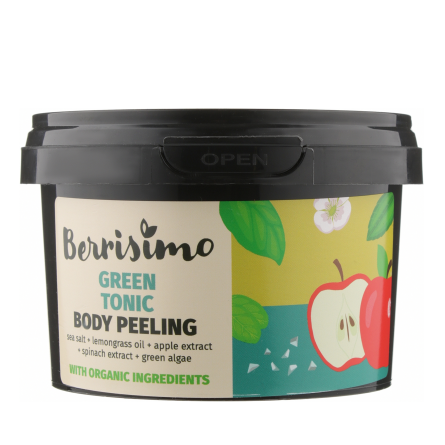 Пілінг для тіла Beauty Jar Berrisimo Green Tonic 400 г slide 1