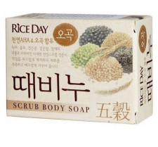 Мыло-скраб для тела Lion Korea Riceday Пять злаков 100 г mini slide 1