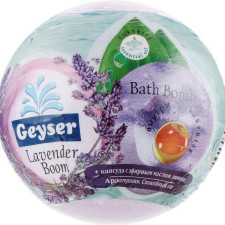 Бомба для ванни Aqua Cosmetics Geyser Lavender Boom 140 г mini slide 1