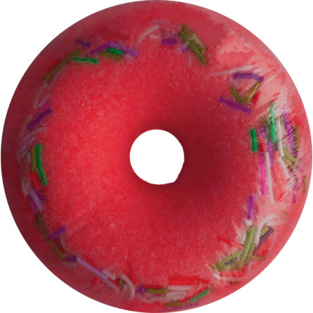 Шипучий засіб для ванн Milky Dream Пінний Donut Мигдаль та барбарис 140 г slide 1