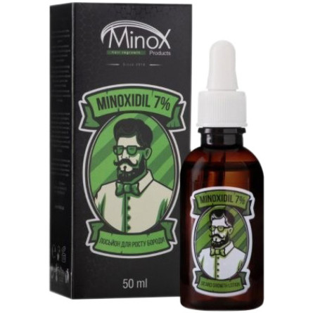 Лосьон MinoX 7% для роста бороды 50 мл