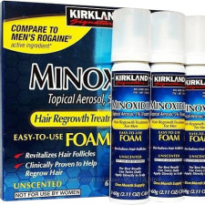 Піна Kirkland Minoxidil 5% для росту волосся та бороди 3 флакона mini slide 1