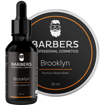 Набір для догляду за бородою Barbers Brooklyn 80 мл