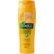 Шампунь для тонкого та ламкого волосся Dabur Vatika з протеїнами яєць 400 мл mini slide 1