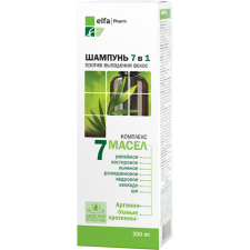 Шампунь Elfa Pharm 7 масел 7 в 1 200 мл mini slide 1