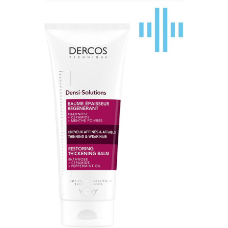 Бальзам-кондиціонер Vichy Dercos Densi-Solutions для відновлення густоти й об'єму ослабленого волосся 150 мл