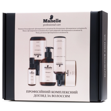 Комплексный набор Manelle с фитокератином и витамином В5 slide 1