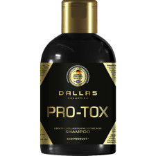 Шампунь для відновлення структури волосся Dallas Hair Pro-tox з колагеном і гіалуроновою кислотою 1 л mini slide 1