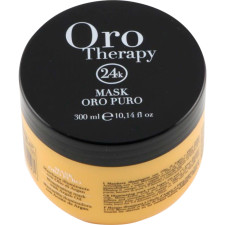 Відновлювальна маска Fanola Oro Therapy Oro Puro Mask із активними мікрочастинками золота 300 мл mini slide 1