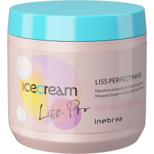 Разглаживающая маска Inebrya Liss Perfect Mask для непослушных и пушащихся волос 500 мл mini slide 1