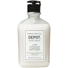 Зволожувальний шампунь для бороди Depot 501 Moisturizing & Clarifying Beard Shampoo 250 мл mini slide 1