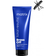 Професійна маска Matrix Total Results Brass Off для нейтралізації жовтизни знебарвленого та фарбованого волосся 200 мл mini slide 1