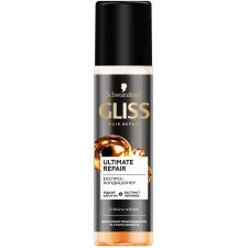 Експрес-кондиціонер GLISS Ultimate Repair для сильно пошкодженого та сухого волосся 200 мл mini slide 1