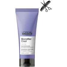 Професійний кондиціонер L'Oreal Professionnel Serie Expert Blondifier Cool для нейтралізації небажаної жовтизни фарбованого у відтінки блонд волосся 200 мл mini slide 1
