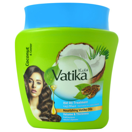 Маска для волосся Dabur Vatika Об'ємне та густе волосся 500 г