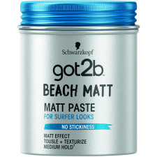 Паста матирующая для волос Got2b Beach Matt Фиксация 3 100 мл mini slide 1