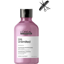 Професійний шампунь L'Oreal Professionnel Serie Expert Liss Unlimited для розгладження неслухняного волосся 300 мл mini slide 1