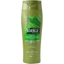 Шампунь для сухих и поврежденных волос Dabur Vatika с хной 400 мл mini slide 1