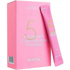 Набір шампунів для захисту кольору Masil 5 Probiotics Color Radiance Shampoo з пробіотиками 8 мл х 20 шт mini slide 1