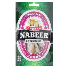 Бичок Nabeer Пивний солоно-сушений 25г mini slide 1