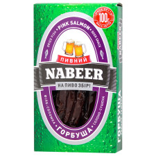 Горбуша Пивной Nabeer филе-соломка солено-сушеная 100г mini slide 1