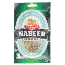 Анчоус Nabeer Пивний солоно-сушений 20г mini slide 1